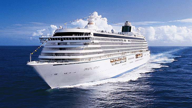 South American exploration ... Crystal Cruises' Serenity.