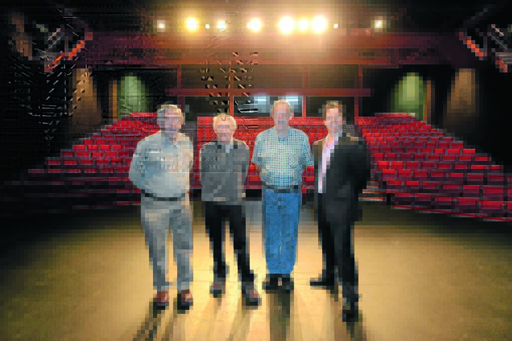Don Macinnis, Arthur Deacon, Mike Collins and Jeremy Miller have all filled the role of Manning Entertainment Centre manager over the past 25 years. All four will play a special role in the Manning Entertainment Centre's 25th anniversary gala concert on July 25.