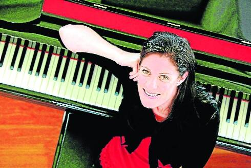 Composer and pianist Katie Hardyman will entertain at the launch of the Manning Winter Festival at Manning Regional Art Gallery on Friday night.