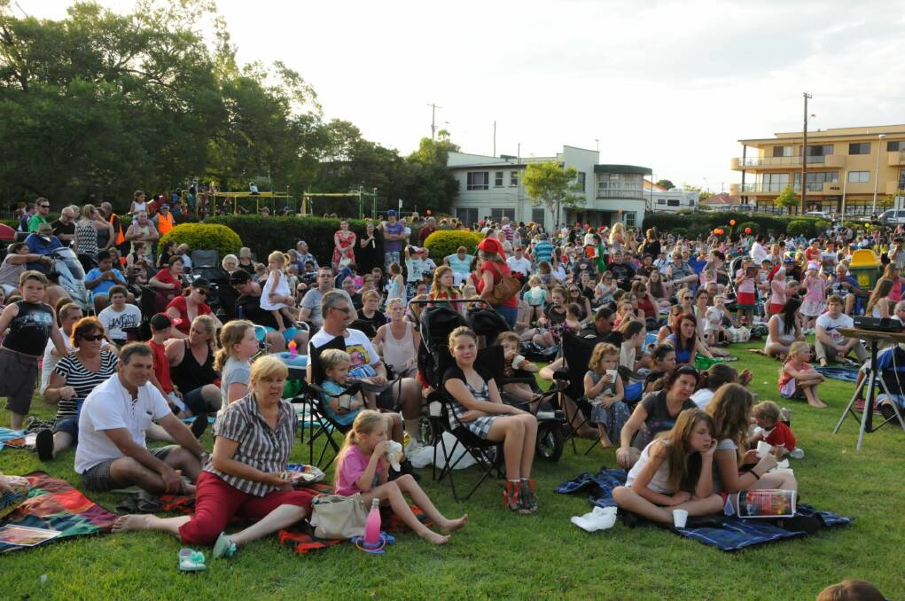 Huge crowds enjoyed last year's Carols in the Park. It is hoped people will again come out to support the event on December 15.