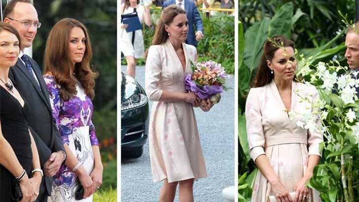 The Duchess' frocks seemed to have a bit of room around the stomach area, fuelling the baby rumour mill - although pregnancy speculations are nothing new for royals.