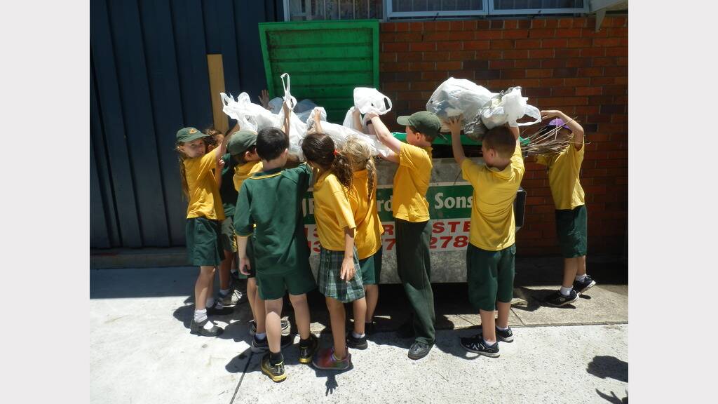 Chatham Primary Tidy Up Taree - Year 2 and Year 4.