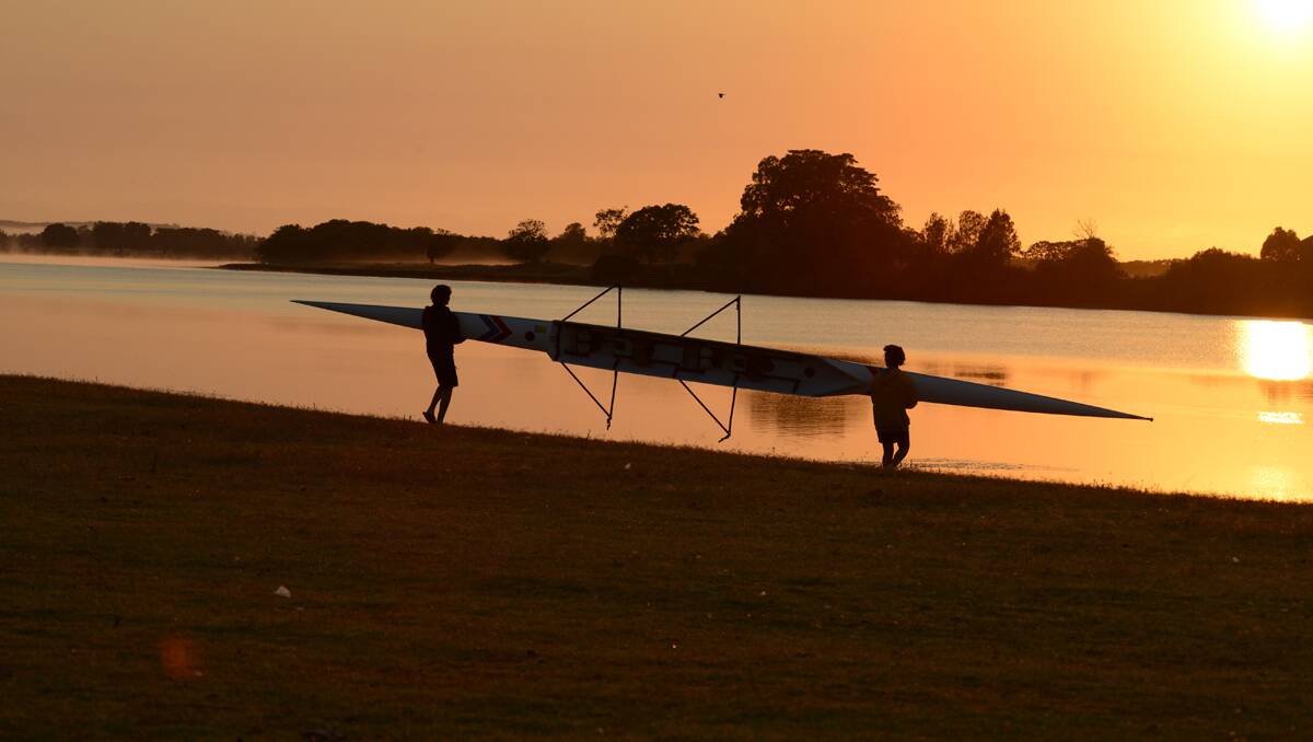2013 Daybreak on the Manning - 07.11.13 – Taree Rowing Club