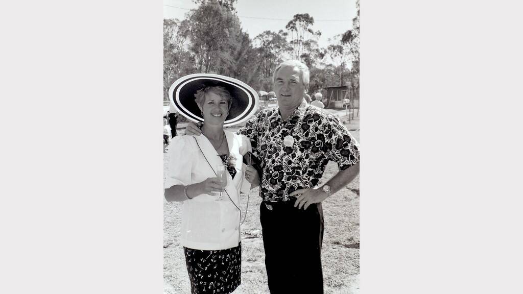 Throwback Thursday - 1991 Taree Melbourne Cup Meeting. Jeanette & Doug Rayward.