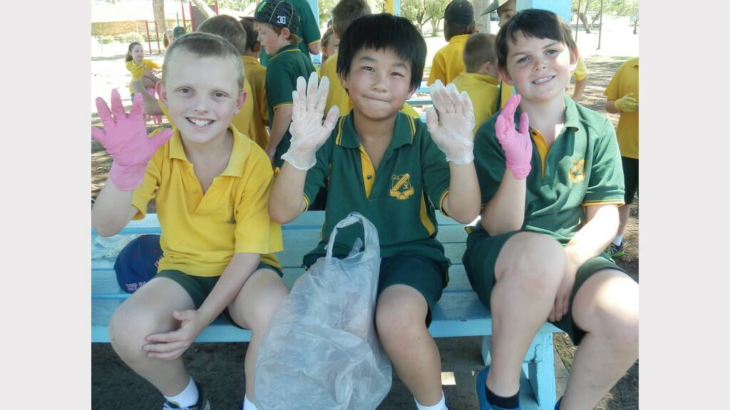 Chatham Primary Tidy Up Taree - Year 2 and Year 4.
