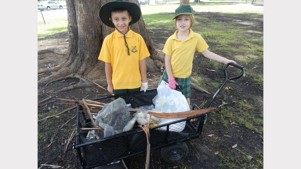 Chatham Primary Tidy Up Taree - Kinder, Year 1 and Year 2.