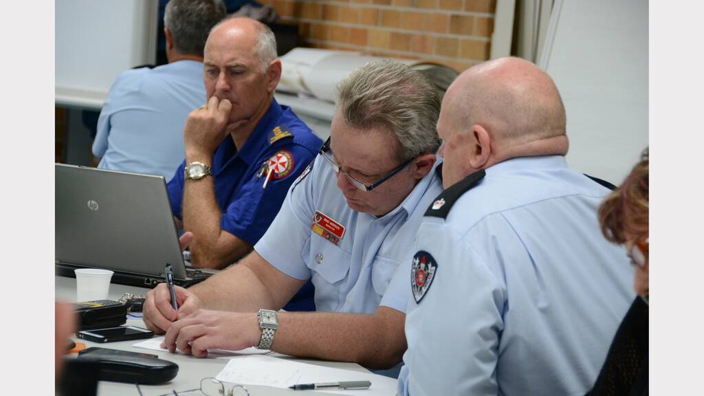 Emergency operations centre at Taree