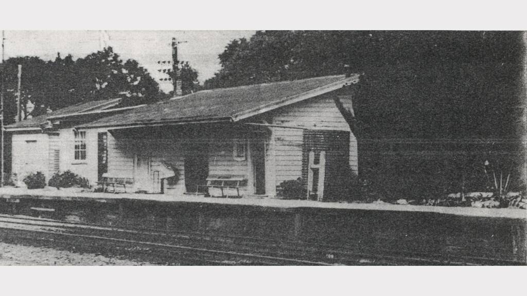 Mount George Rail Station - Manning Valley Historical Society photo