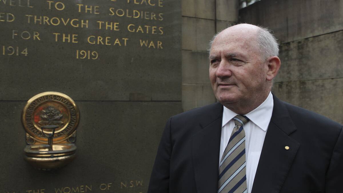 Former chief of the Defence Force, General Peter Cosgrove, will replace Quentin Bryce as Australia's next governor-general. Photo: Tony Walters.