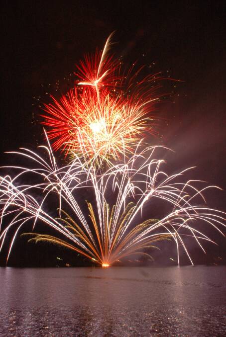 Fireworks at Taree