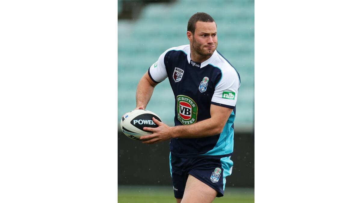 Old Bar's Boyd Cordner will be on the bench for the Blues tonight for State of Origin III.