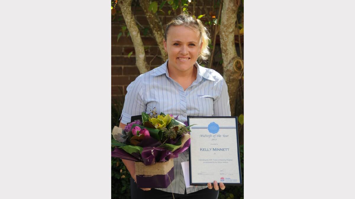 Manning Hospital midwife of the year: Kelly Minett