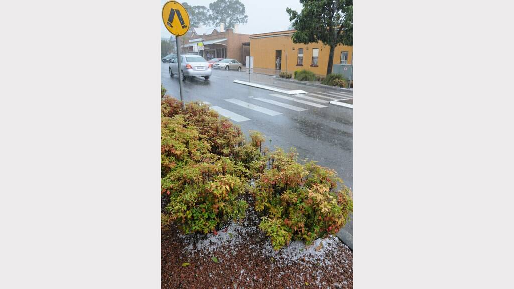 Taree hail storm 25th November 2013