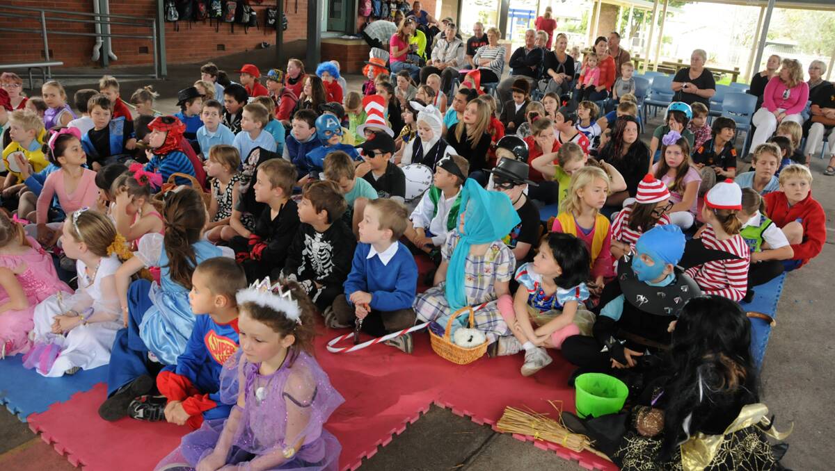 Book Week celebrations at Harrington Primary School, Lansdowne Primary School and Taree Christian College.