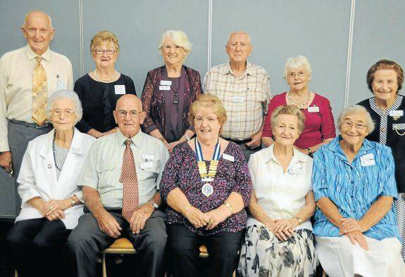 Taree on Manning Probus Club's new committee members are back - Alan Drury, Fay Buckley, Pauline Schneider, Ray McBriarty, Patricia McBriarty and Joy Davey, and front - Gill Brymner, Kevin Buckley, Rita Bolter, Betty Henry and Beth Weeks.