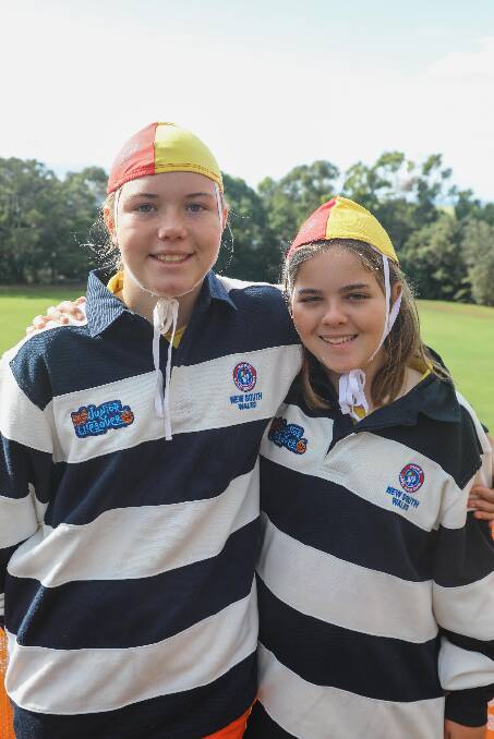 2023 Junior Life Saver of the Year Award winners Jack Drury from Crowdy Head SLSC with Lucy Miller from Taree-Old Bar SLSC at the 2023 SLSNSW State Awards. Picture supplied.