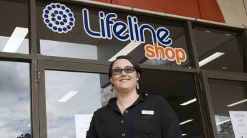 Taree Lifeline shop manager, Samie Ferris, looking for donations and volunteers. Image: Rick Kernick 