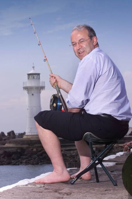 EDDIE OBEID: Then Fisheries Minister, Eddie Obeid, in 2004. Obeid was sentenced in October to a minimum of three years and 10 months in prison for his part in rigging a lucrative mining tender on family-owned land west of Sydney. Picture: Ken Robertson
