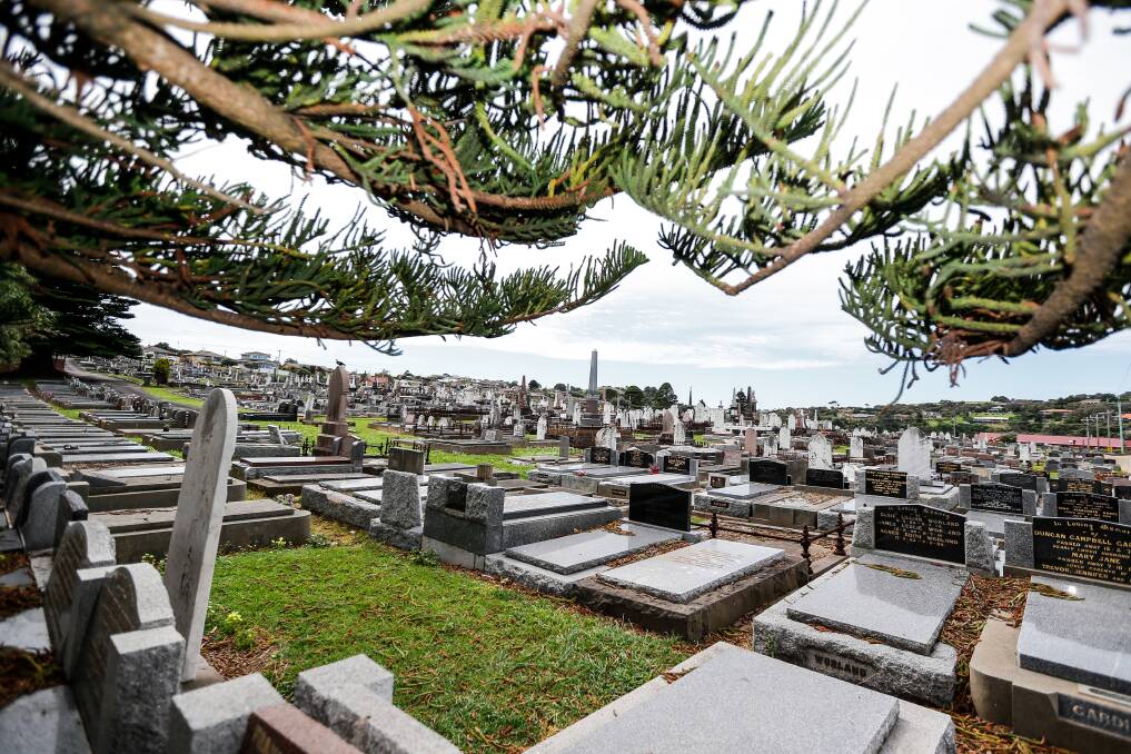 NEW IDEAS: Warrnambool Cemetery reached capacity in August, but emerging trends have slowed down burials. 