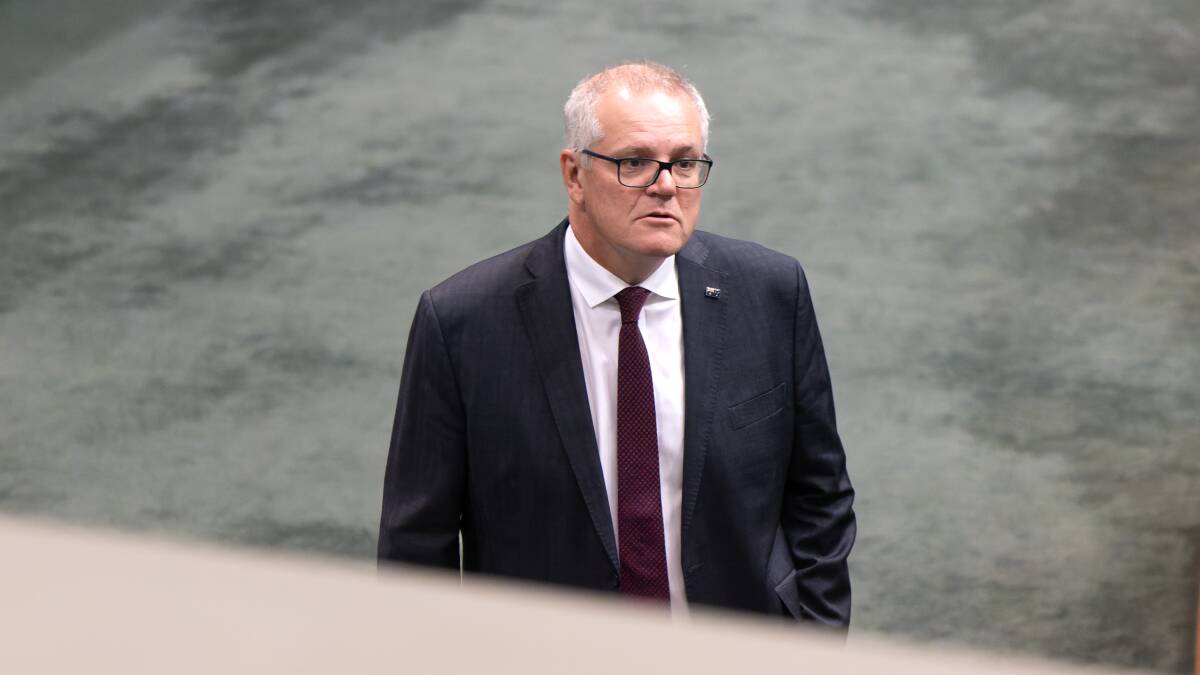 Scott Morrison says he is not aware of the criticisms because he no longer angages with 'day to day' politics. Picture: Sitthixay Ditthavong