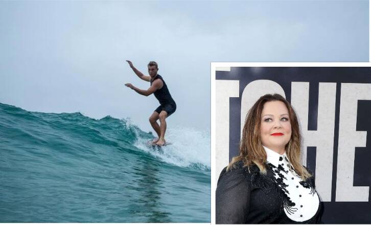 Pictured from left to right, Joe Hoffman and Melissa McCarthy (right photo: Shuttershock)