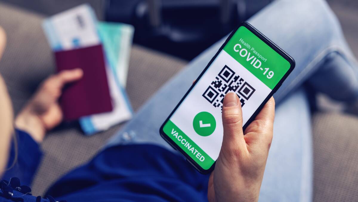 NSW health have urged people to have proof of the COVID-19 vaccine which can added to your Apple Wallet or Google Pay. Photo: Shutterstock.