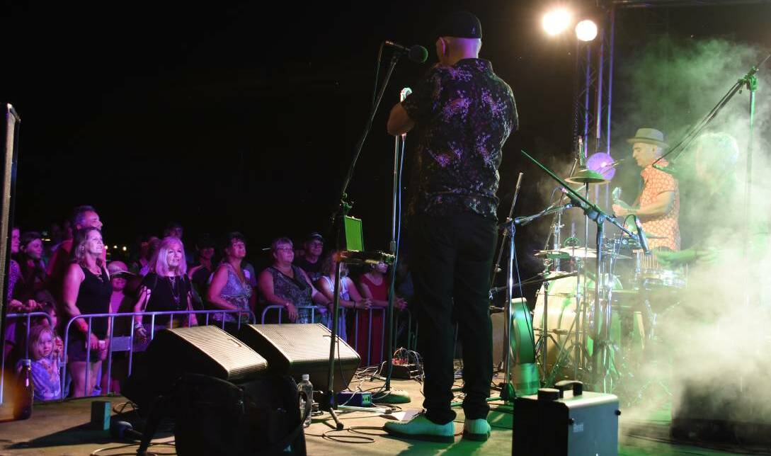 Backsliders at Wingham Akoostik Music Festival in 2018. Photo: Scott Calvin