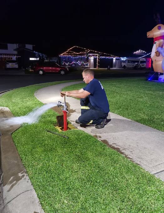 Old Bar resident, Matt Thompson joined the Old Bar Rural Fire Service after the 2019 bushfires nearly destroyed his home in Old Bar. Photo supplied