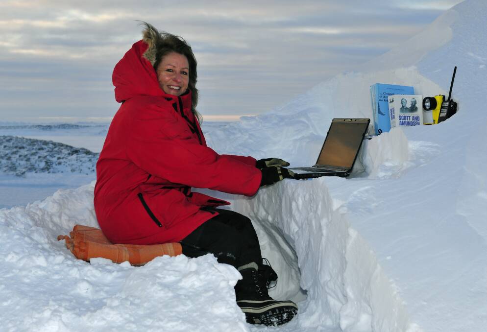 Narelle Campbell as been deployed as station leader at all four Antarctic stations, serving terms of between 12 and 17 months. Photo supplied.