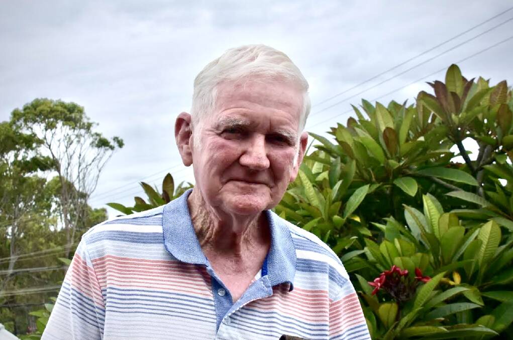 Bonny Hills resident Gordon Gray has been awarded an OAM for service to the community through a range of organisations. Picture by Mardi Borg