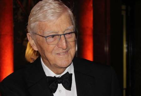 Sir Michael Parkinson, best-known for his television talk show Parkinson, has died aged 88. Picture by Lloyd Jones/AAP PHOTOS