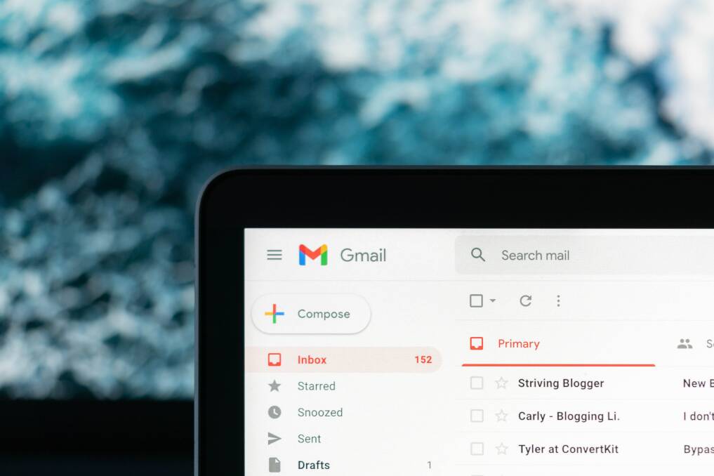 The Gmail portal. Picture from Unsplash. 