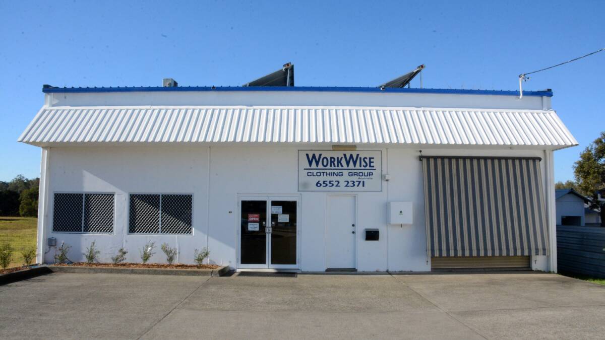 Access for all:  Find the WorkWise Clothing team at 49 Whitbread Street, Taree.