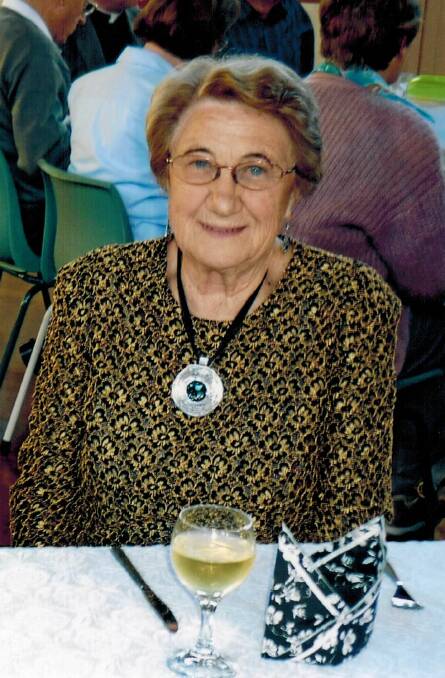 Beryl Fenwick was awarded an OAM in 2019 for her efforts on the steering committee, as well as other diocese work. Picture Supplied.
