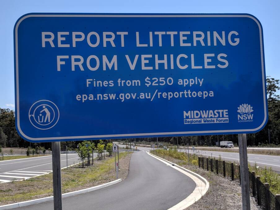 Fines apply: The EPA can issue fines of $250 for an individual and $500 for a corporation for littering from a vehicle, based on reports from members of the public.

