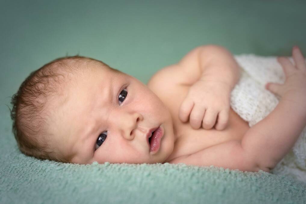 New arrival: Riley Trevor Shultz was born at Manning Hospital on December 17.