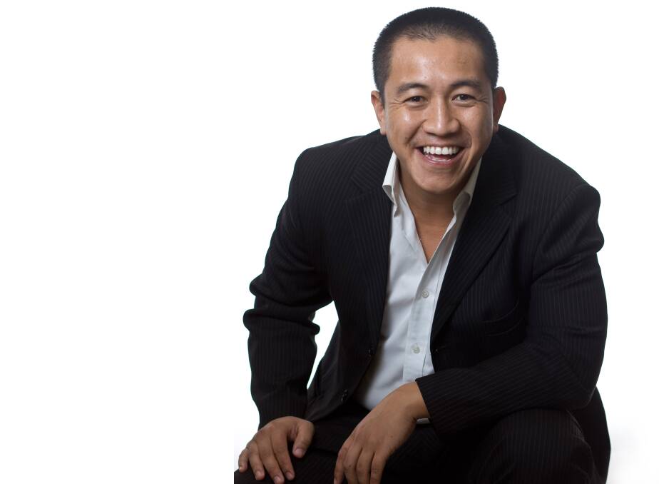 Comedian: Anh Do will bring his best-selling memoir The Happiest Refugee to life in a ground-breaking stand-up show in Taree early next year.