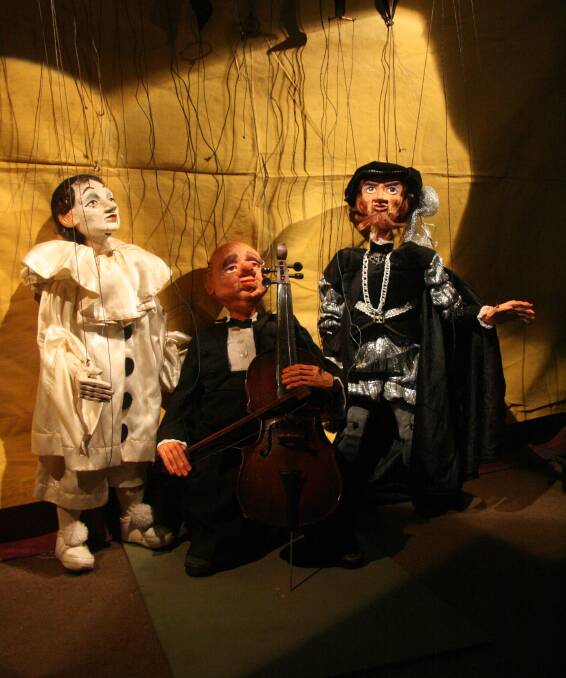 Puppetry perfection: Bruce Rowland has created over 150 marionettes and numerous productions through the 1970s and '80s.