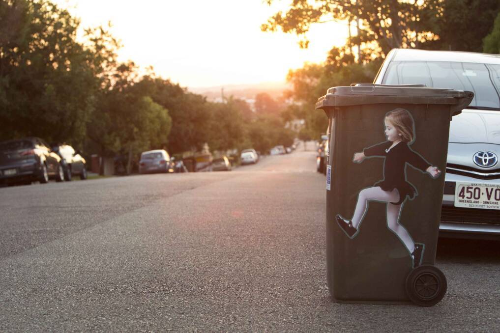 Wheelie bin sticker campaign: A variety of images are available.