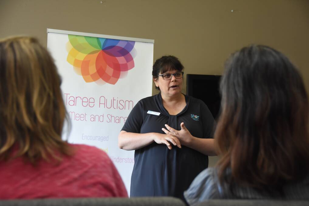 Meetings informal and needs based: Melissa Reece, the co-ordinator of the Taree Autism Meet and Share, is a qualified autism consultant, on the spectrum herself and also has a son on the spectrum.