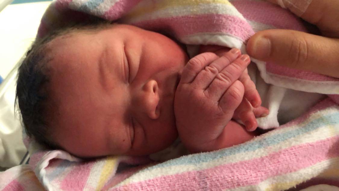 New arrival: Tarron Daniel Champion was born at Manning Hospital on January 31.