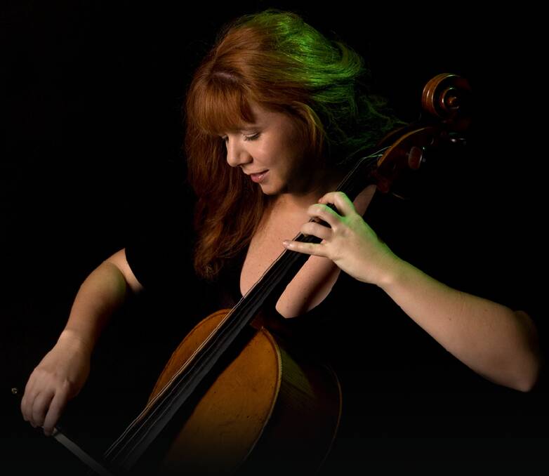 Cellist Rachel Scott, along with percussionist Ben Sibson, will perform at the Manning Regional Art Gallery this Saturday.