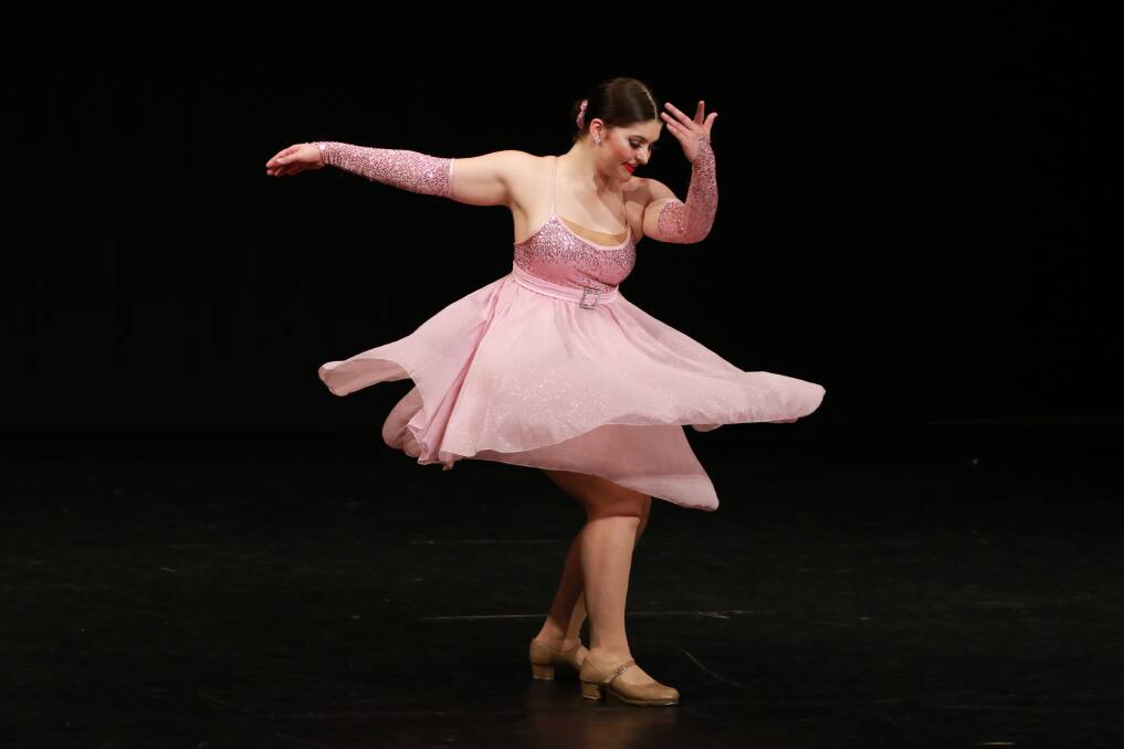 Rhiannon Summerhill (Taree) placed first in Section 633 Open Waltz Tap Dance Solo 13 years to 23 years.