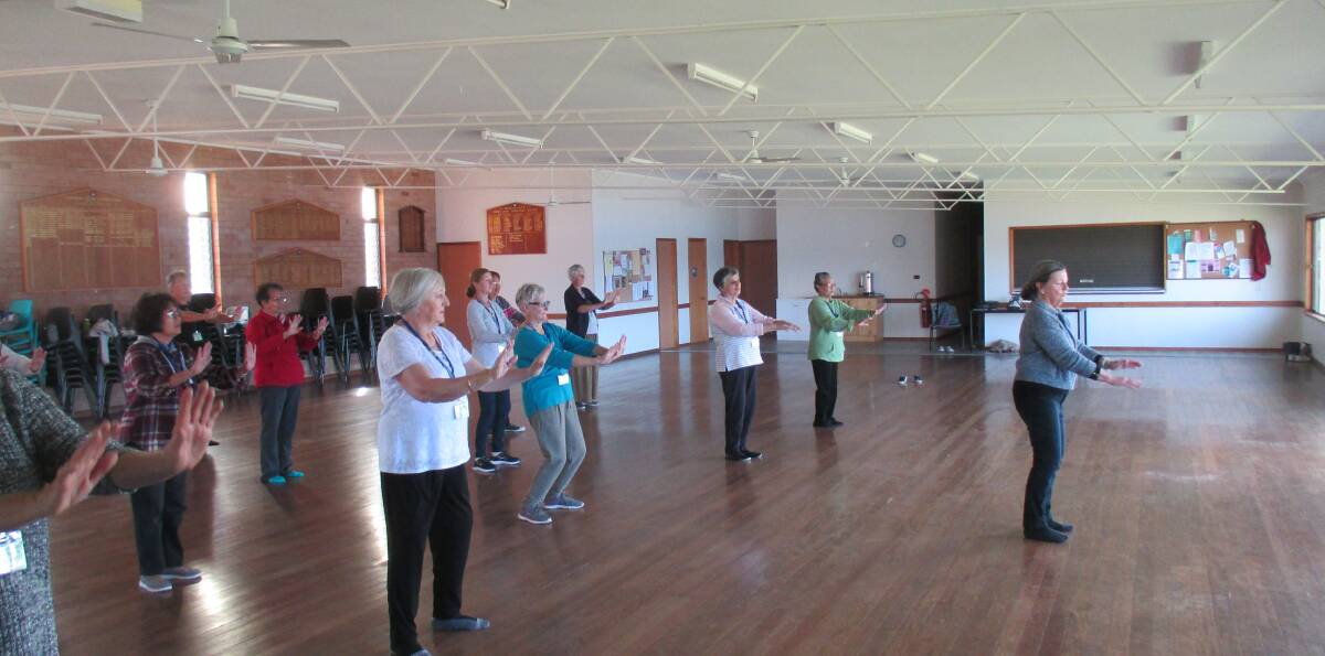 Tai Chi is just one of the many courses available through the U3A.
