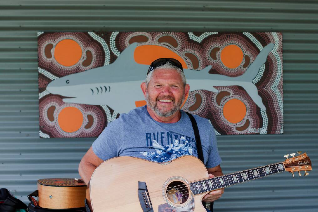 The Manning's Michael Saunders is one of the finalists in this year's Made Deadly and will perform before hundreds in Coffs Harbour on Australia Day.