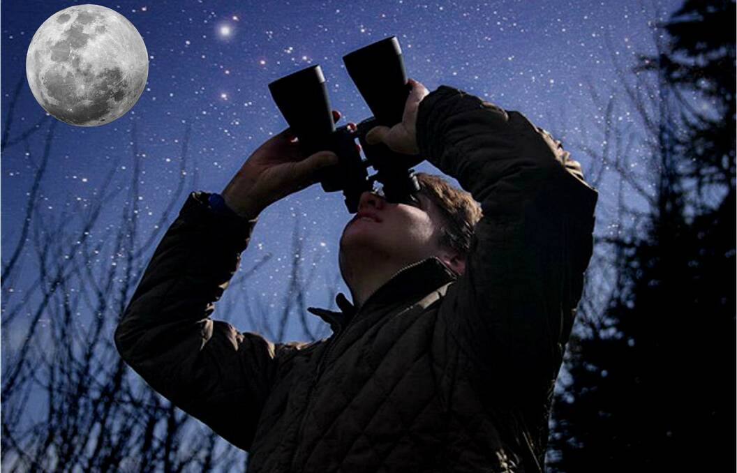 Look up: Stargazing is fun and lets you escape the troubles of the world for awhile. Credit: D. Reneke.