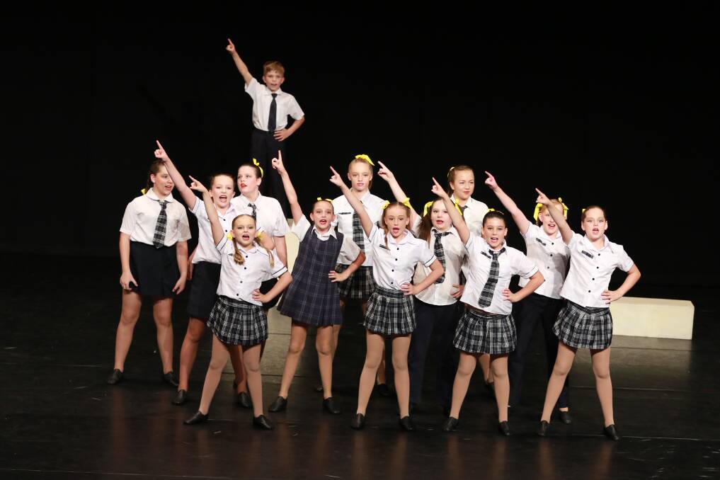 Star Central Dance Academy from Taree were the winners of Section 724 Open Song and Dance Group 12 yrs and under.