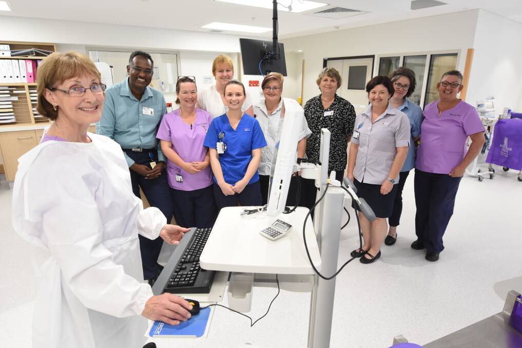 Manning Hospital staff is thrilled to be now working in the new state of the art oncology unit.