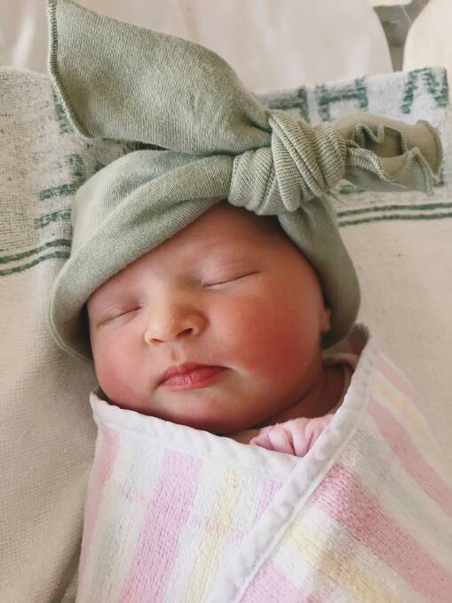 New arrival: Ava Primrose Ryan was born at Manning Base Hospital on August 23.