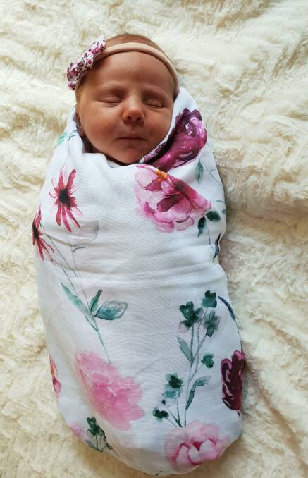 New arrival: Summer Grace Borham was born at Manning Hospital on June 14.